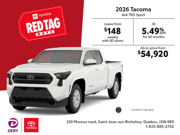 2026 Toyota Tacoma