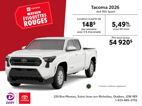 Toyota Tacoma 2026