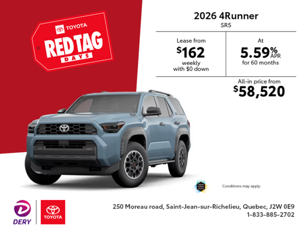 2026 Toyota 4Runner