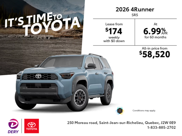 2026 Toyota 4Runner