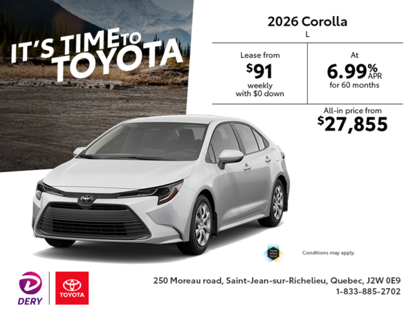 2026 Toyota Corolla
