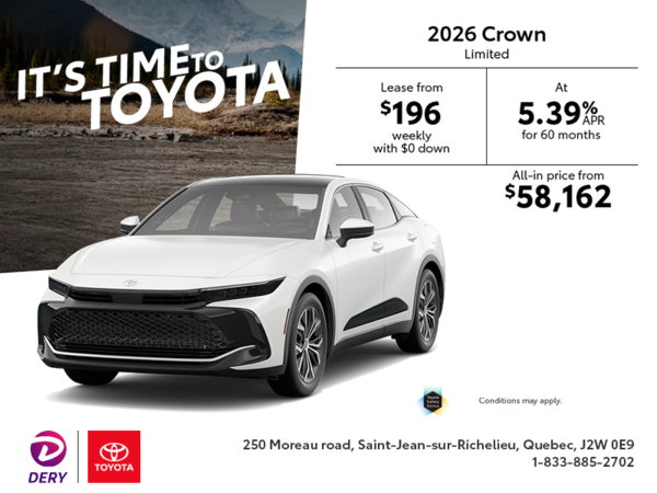 2026 Toyota Crown Limited 
