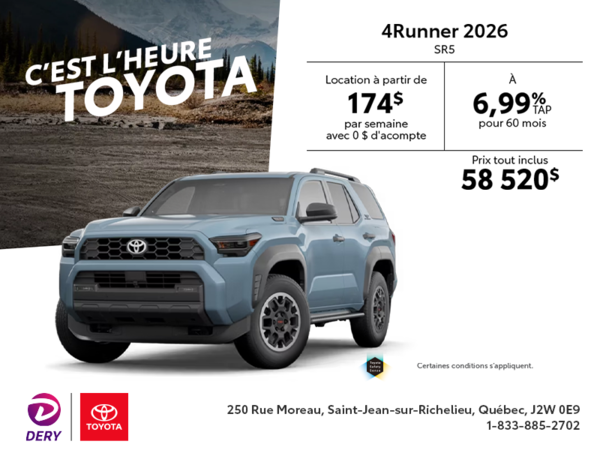 Toyota 4Runner 2026