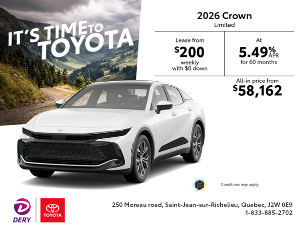 2026 Toyota Crown Limited 