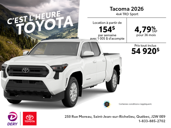 Toyota Tacoma 2026