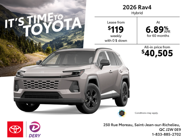 2026 Toyota RAV4 Hybrid