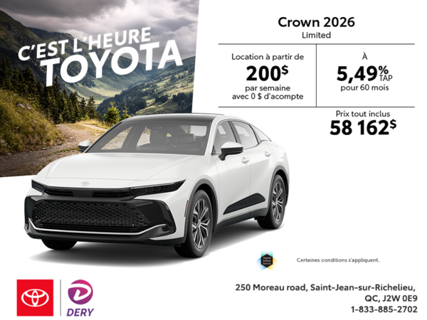 Toyota Crown 2026