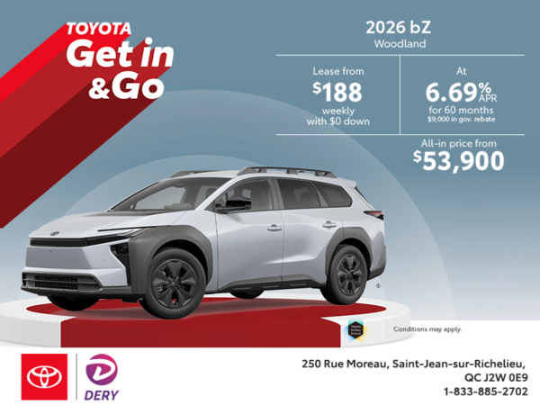 2026 Toyota bZ Woodland