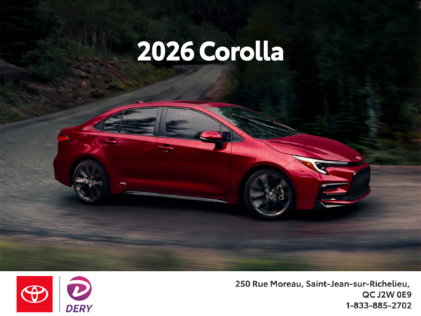 2026 Toyota Corolla