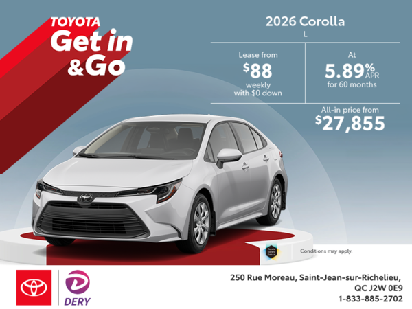 2026 Toyota Corolla