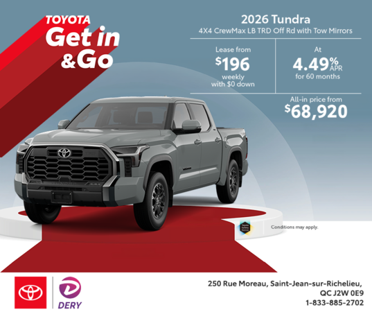 2026 Toyota Tundra