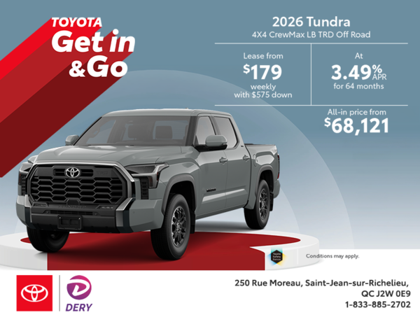 2026 Toyota Tundra