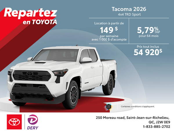 Toyota Tacoma 2026