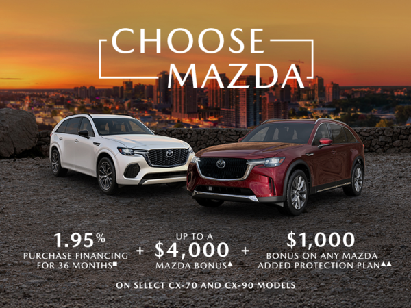 The Choose Mazda event