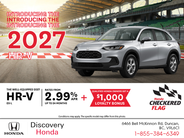 Get the 2027 Honda HR-V!