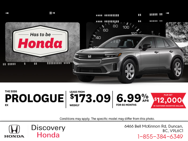 2026 Honda Prologue