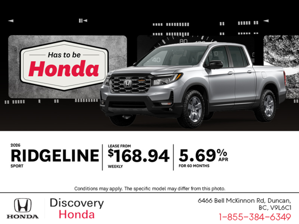 2026 Honda Ridgeline