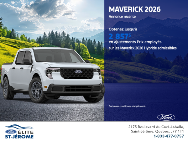 Ford Maverick 2026