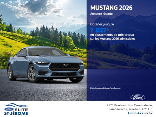 Ford Mustang Fastback 2026