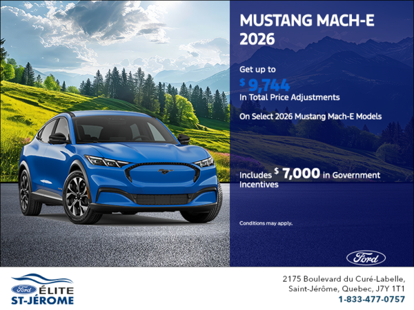 2026 Ford Mustang Mach-E