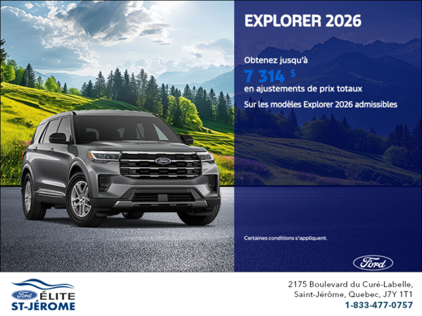 Ford Explorer 2026