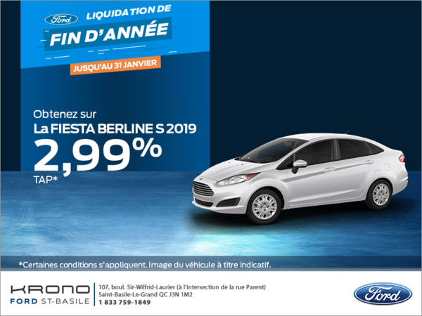 Ford Fiesta Berline 2019