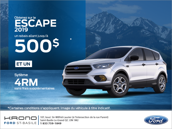 Ford Escape 2019 !