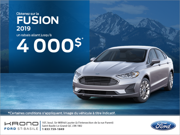 Ford Fusion 2019!