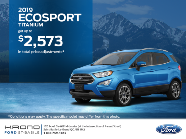 2019 Ford EcoSport!