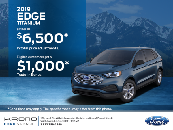 2019 Ford Edge!