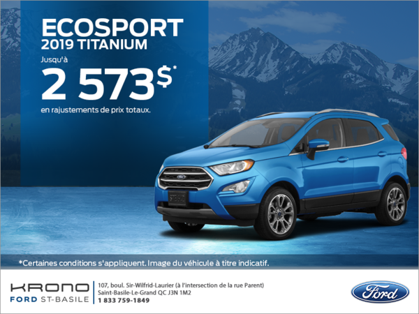 Ford EcoSport 2019!