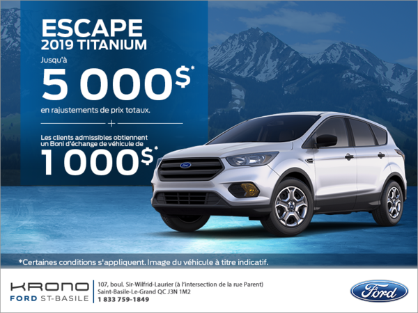 Ford Escape 2019!