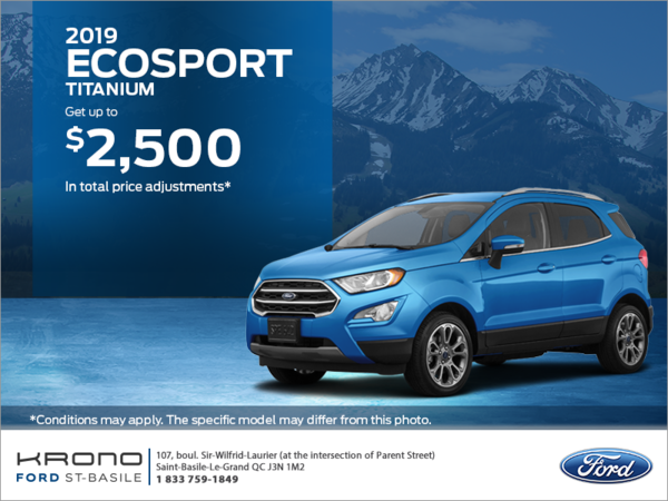 2019 Ford EcoSport!