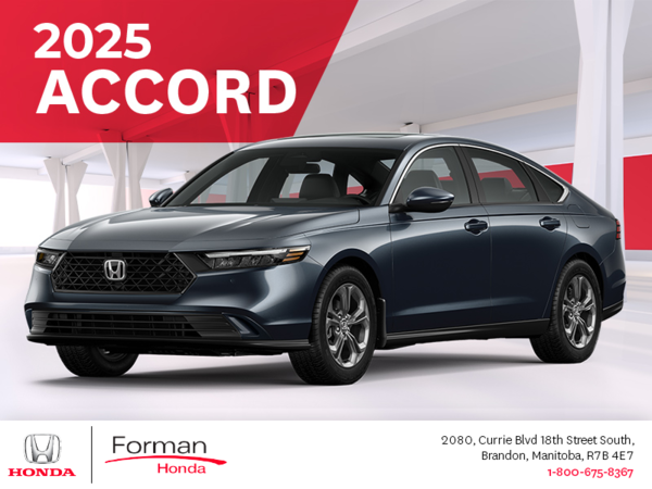 Get the 2025 Honda Accord