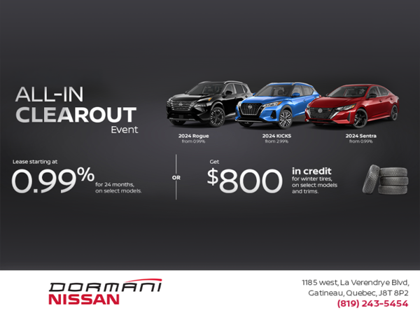 The Nissan monthly Event