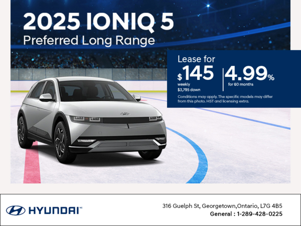 Get the 2025 Hyundai IONIQ 5