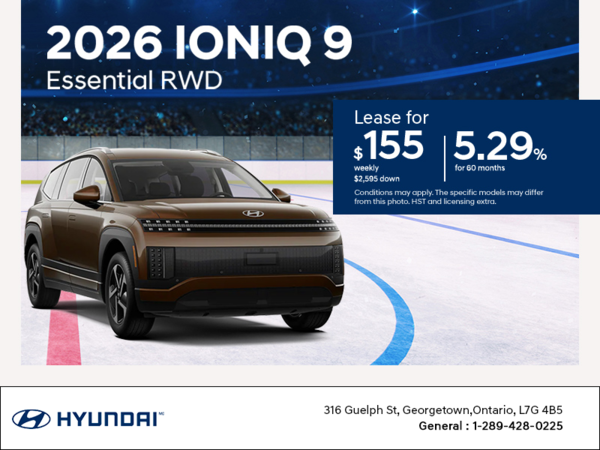 Get the 2026 Hyundai IONIQ 9