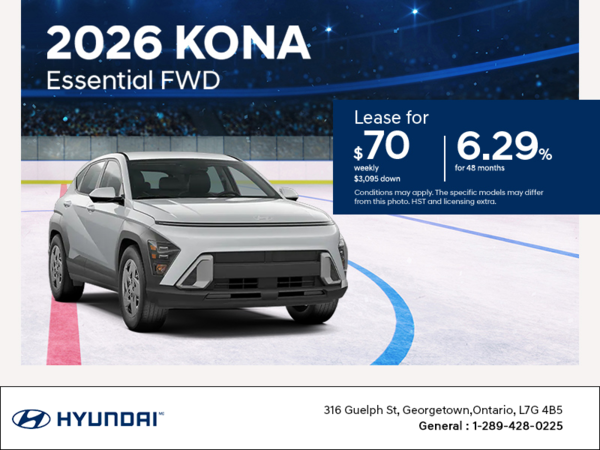 Get the 2026 Hyundai Kona