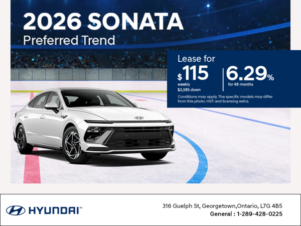 Get the 2026 Hyundai Sonata