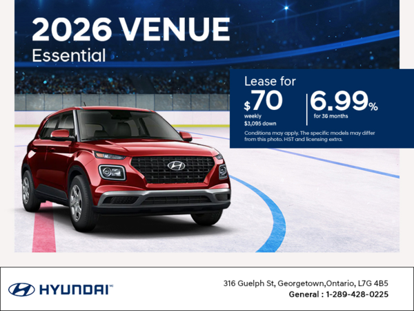 Get the 2026 Hyundai Venue