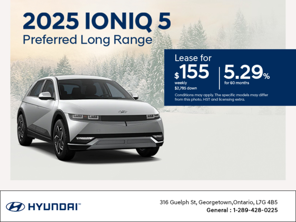 Get the 2025 Hyundai IONIQ 5