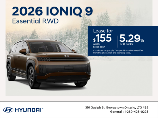 Get the 2026 Hyundai IONIQ 9