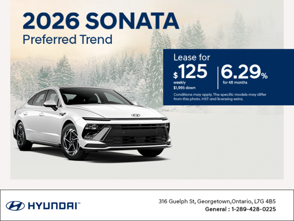 Get the 2026 Hyundai Sonata