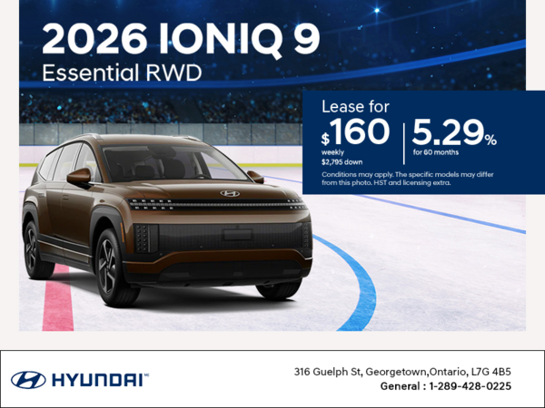 Get the 2026 Hyundai IONIQ 9