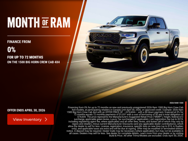 RAM monthly Event