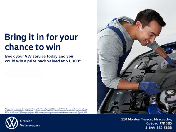 Bring it in for your chance to win