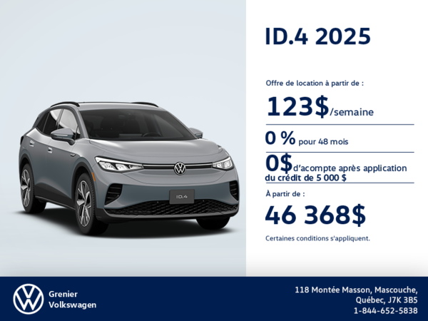 Procurez-vous la ID.4 2025