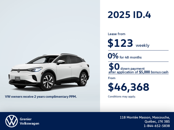 Get the 2025 Volkswagen ID.4