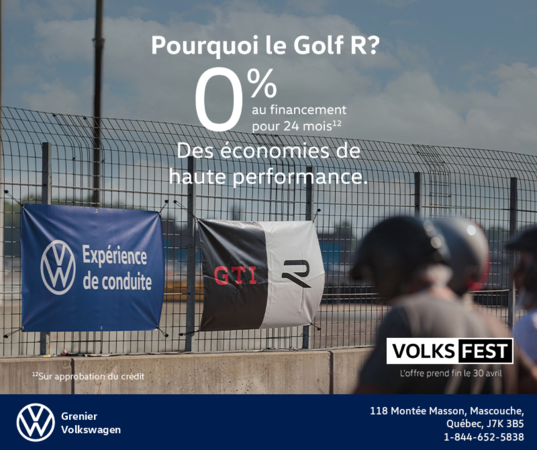 Procurez-vous la Volkswagen Golf R 2026