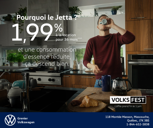 Procurez-vous la Volkswagen Jetta 2026